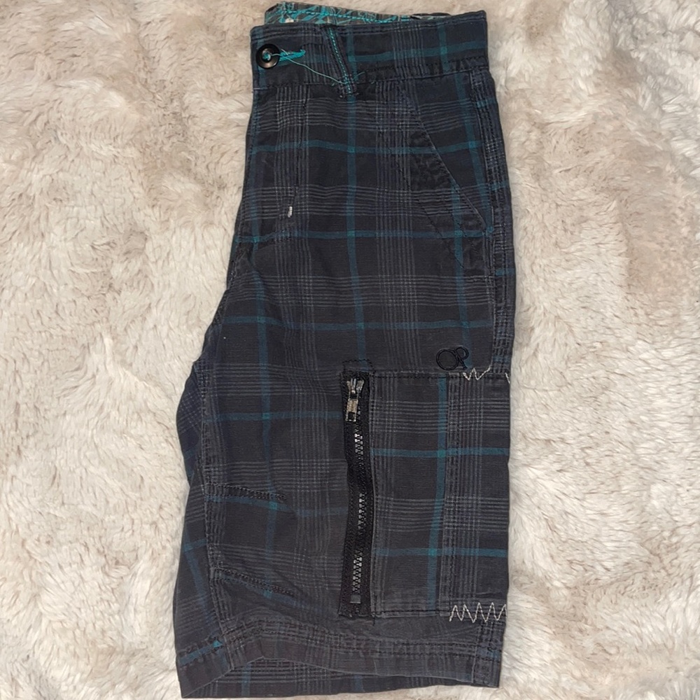 Boys plaid shorts
